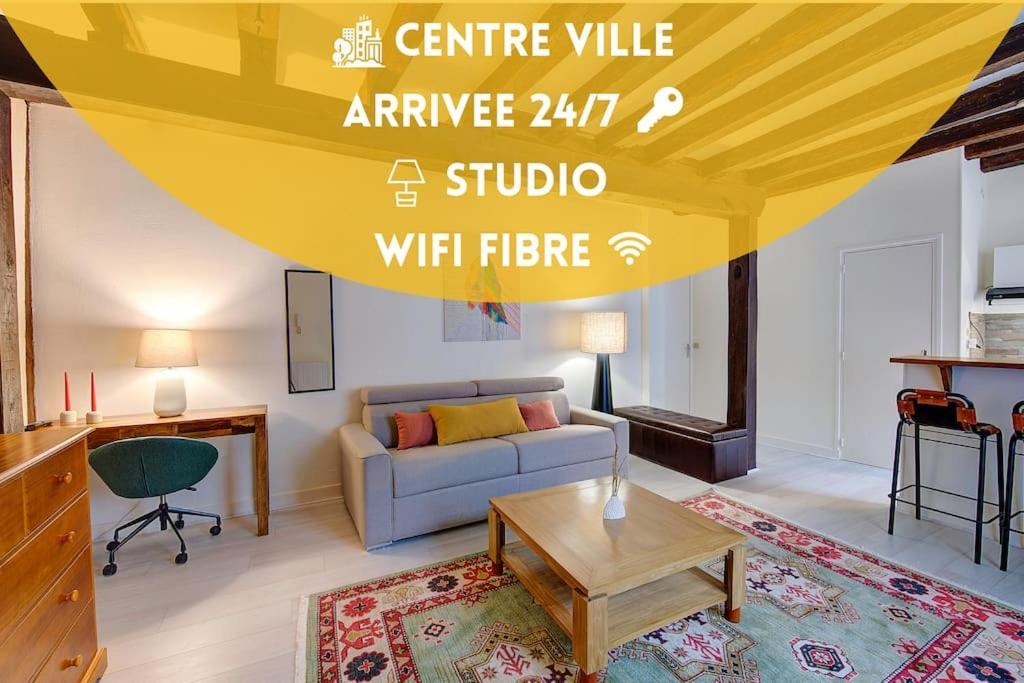 Appartement Chic Et Cosy - Arrivee Autonome à Tours Extérieur photo